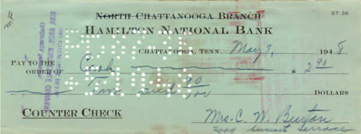 Hamilton National Bank 5-7-1948